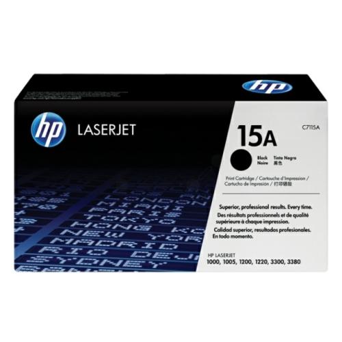 HP Väriainekasetti musta (C7115A / 15A)