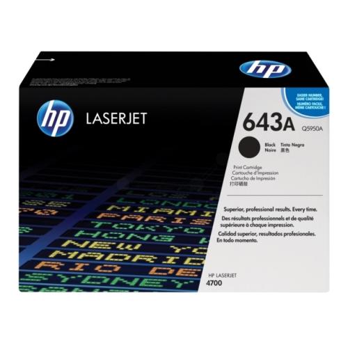 HP Väriainekasetti musta (Q5950A / 643A)