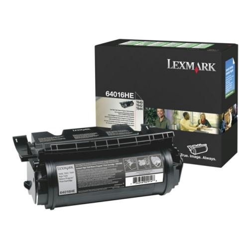 Lexmark Väriainekasetti musta (64016HE / 0064016HE) (Return, korkea kapasiteetti)