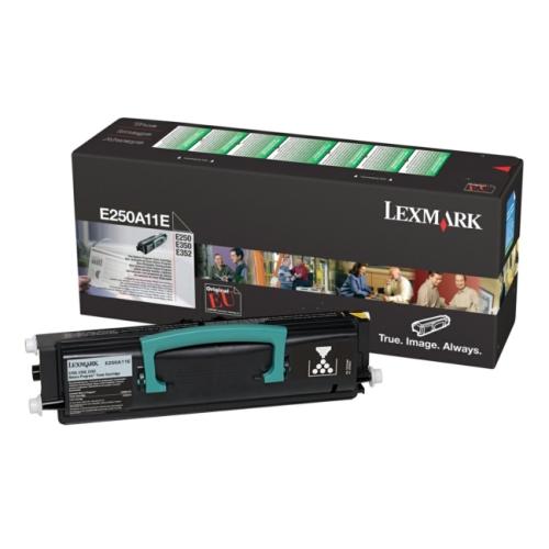 Lexmark Väriainekasetti musta (E250A11E / 0E250A11E) (Return)