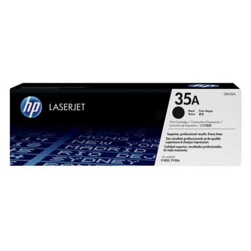 HP Väriainekasetti musta (CB435A / 35A)