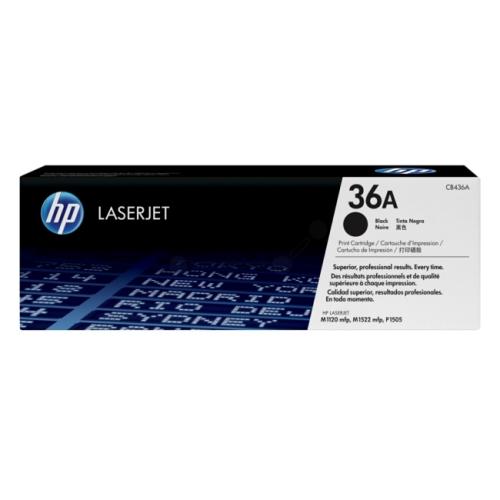 HP Väriainekasetti musta (CB436A / 36A)