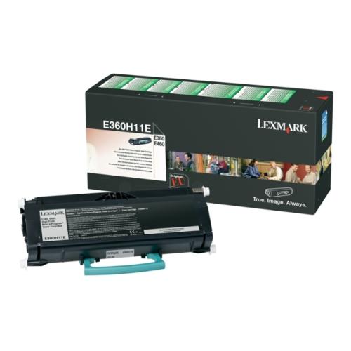 Lexmark Väriainekasetti musta (E360H11E / 0E360H11E) (Return)