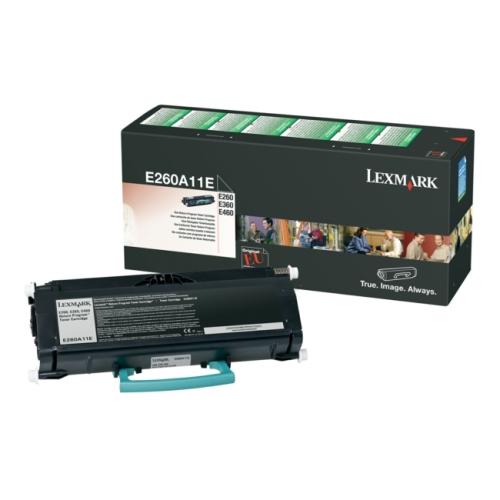 Lexmark Väriainekasetti musta (E260A11E / 0E260A11E) (Return)