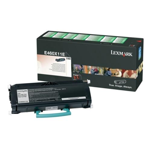 Lexmark Väriainekasetti musta (E460X11E / 0E460X11E) (Return, korkea kapasiteetti)