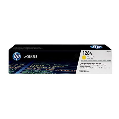 HP Väriainekasetti keltainen (CE312A / 126A)