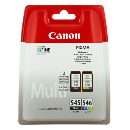 Canon Mustepatruuna musta / väri (8287B005 / PG545+CL546) (Kaksoispakkaus, multipack)