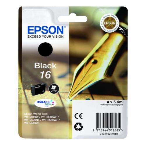 Epson Mustepatruuna musta (C13T16214010 / 16)