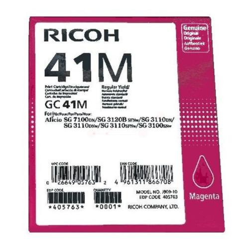 Ricoh Mustepatruuna magenta (405763 / GC41M)