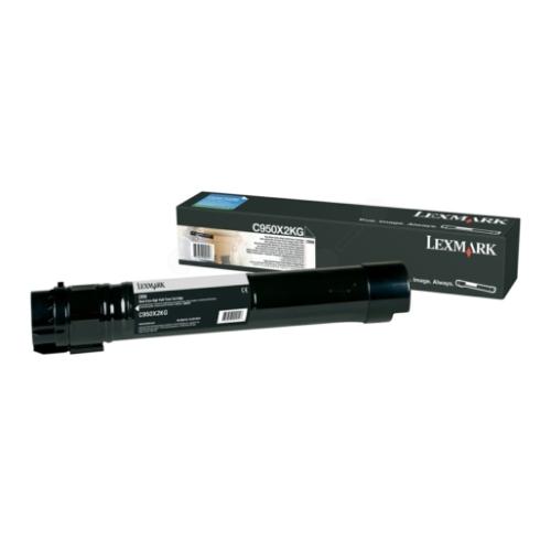 Lexmark Väriainekasetti musta (C950X2KG / 0C950X2KG)