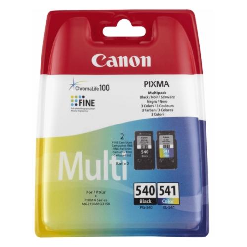 Canon Mustepatruuna musta / väri (5225B006 / PG540+CL541) (Kaksoispakkaus, multipack)