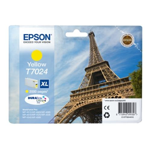 Epson Mustepatruuna keltainen (C13T70244010 / T7024)