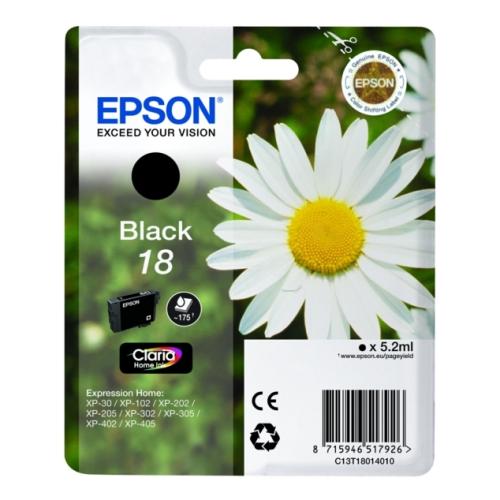 Epson Mustepatruuna musta (C13T18014012 / 18)