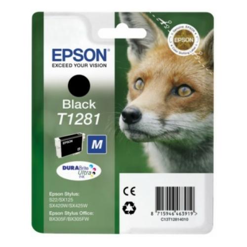 Epson Mustepatruuna musta (C13T12814012 / T1281)