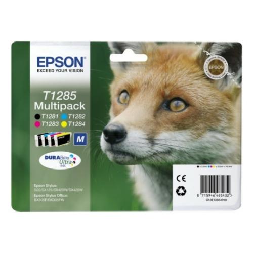 Epson Mustepatruuna musta / syani / magenta / keltainen (C13T12854012 / T1285) (multipack)