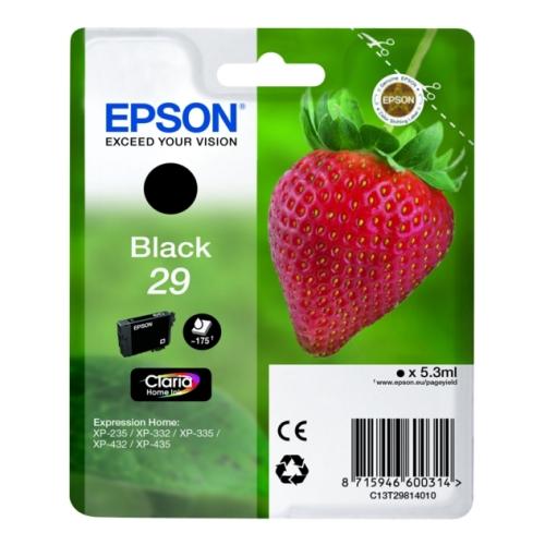 Epson Mustepatruuna musta (C13T29814012 / 29)