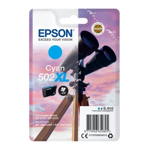 Epson Mustepatruuna syani (C13T02W24010 / 502XL) (korkea kapasiteetti)