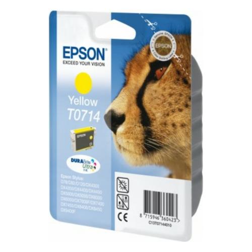 Epson Mustepatruuna keltainen (C13T07144012 / T0714)