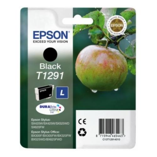 Epson Mustepatruuna musta (C13T12914012 / T1291)