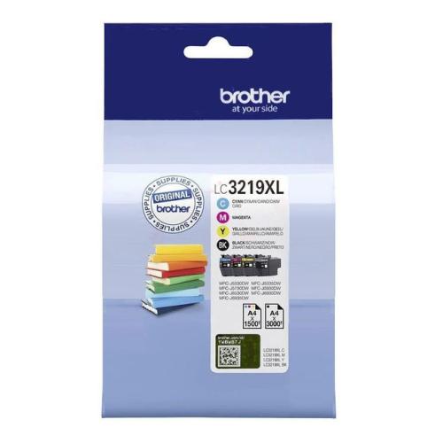 Brother Mustepatruuna musta / syani / magenta / keltainen (LC3219XLVALDR) (multipack)