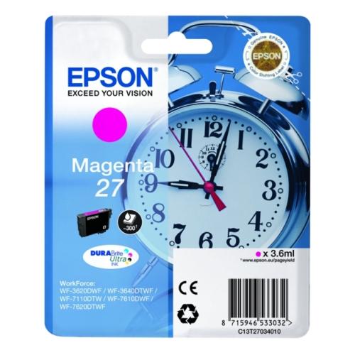 Epson Mustepatruuna magenta (C13T27034012 / 27)