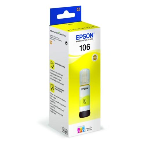 Epson Mustepatruuna keltainen (C13T00R440 / 106)