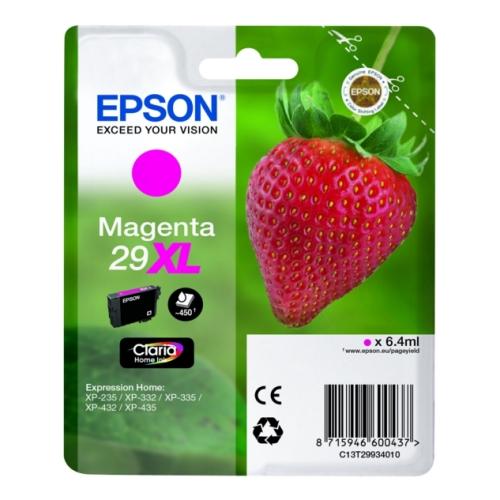 Epson Mustepatruuna magenta (C13T29934012 / 29XL) (korkea kapasiteetti)