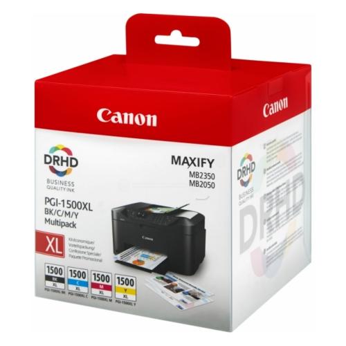 Canon Mustepatruuna musta / syani / magenta / keltainen (9182B004 / PGI1500XLCMYBK) (multipack)