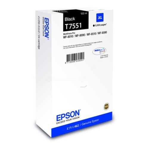 Epson Mustepatruuna musta (C13T755140 / T7551)