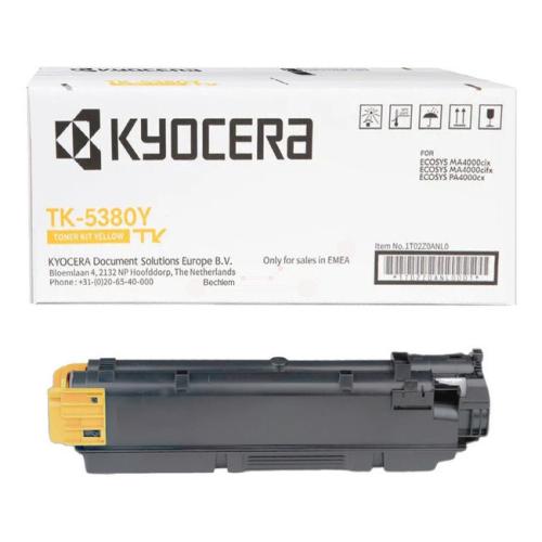 Kyocera Väriainekasetti keltainen (1T02Z0ANL0 / TK5380Y)