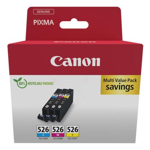 Canon Mustepatruuna syani / magenta / keltainen (4541B018 / CLI526) (multipack)