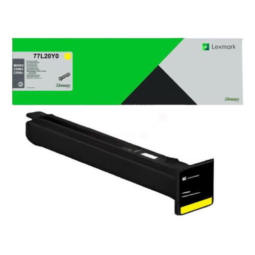 Lexmark Väriainekasetti keltainen (77L20Y0 / 077L20Y0) (Return)