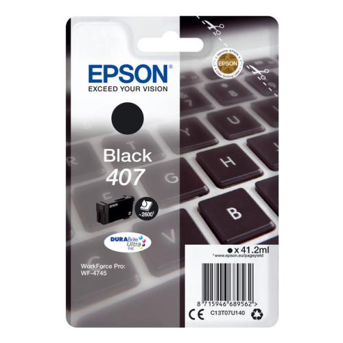 Epson Mustepatruuna musta (C13T07U140 / 407)