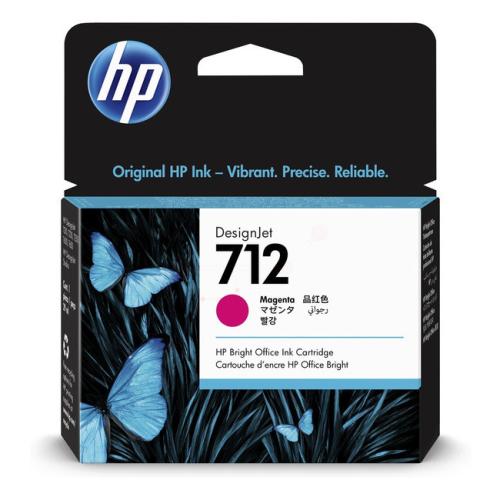 HP Mustepatruuna magenta (3ED68A / 712)