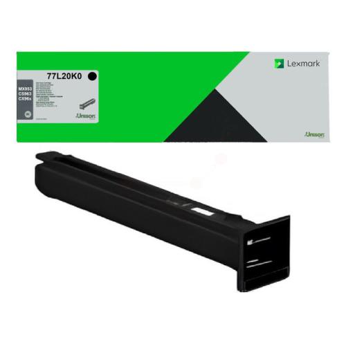 Lexmark Väriainekasetti musta (77L20K0 / 077L20K0) (Return)