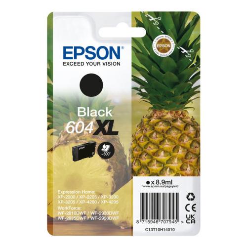 Epson Mustepatruuna musta (C13T10H14010 / 604XL) (korkea kapasiteetti)