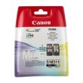 Canon Mustepatruuna musta / väri (2970B010 / PG510+CL511) (Kaksoispakkaus, multipack)