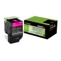 Lexmark Väriainekasetti magenta (80C2SM0 / 802SM) (Return)