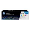 HP Väriainekasetti syani / magenta / keltainen (CF373AM / 125A) (multipack)