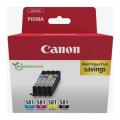 Canon Mustepatruuna musta / syani / magenta / keltainen (2103C004 / CLI581) (multipack)