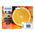 Epson Mustepatruuna musta / musta kuva / syani / magenta / keltainen (C13T33574011 / 33XL) (multipack, korkea kapasiteetti)