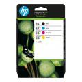 HP Mustepatruuna musta / syani / magenta / keltainen (6C400NE / 937) (multipack)