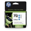 HP Mustepatruuna syani (3ED77A / 712) (multipack)